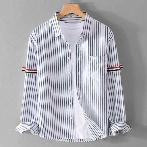 メンズ ファッション 服 男性用 オシャレ シンプル 大人 かっこいい 大きいサイズ ストリート 紳士服 薄手 ストライプ 長袖 シャツ コート ノー アイロン しわ 防止 トップス シャツ メンズ ファッション 服 男性用 オシャレ シンプル 大人 かっこいい 大きいサイズ ストリート 紳士服 薄手 ストライプ 長袖 シャツ コート ノー アイロン しわ 防止 トップス シャツ