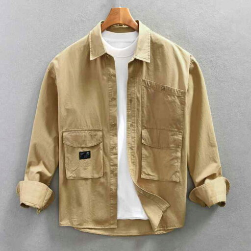 メンズ ファッション 服 男性用 オシャレ シンプル 大人 かっこいい 大きいサイズ ストリート 紳士服 綿 ワークウェア 長袖 シャツ カジュアル シャツ レトロ ジャケット メンズ ファッション 服 男性用 オシャレ シンプル 大人 かっこいい 大きいサイズ ストリート 紳士服 綿 ワークウェア 長袖 シャツ カジュアル シャツ レトロ ジャケット