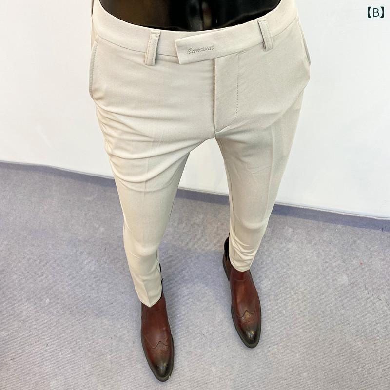 メンズ ファッション 服 男性用 オシャレ シンプル 大人 かっこいい 大きいサイズ ストリート 紳士服 パンツ カジュアル パンツ ビジネス スリム ストレート パンツ ズボン パンツ ズボン