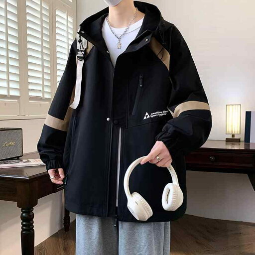 メンズ ファッション 服 男性用 オシャレ シンプル 大人 かっこいい 大きいサイズ ストリート 紳士服 ジャケット スタイル フード付き ジャケット カジュアル トップス メンズ ファッション 服 男性用 オシャレ シンプル 大人 かっこいい 大きいサイズ ストリート 紳士服 ジャケット スタイル フード付き ジャケット カジュアル トップス