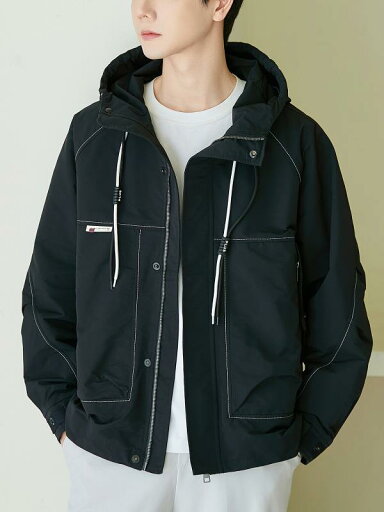 メンズ ファッション 服 男性用 オシャレ シンプル 大人 かっこいい 大きいサイズ ストリート 紳士服 ヘビー カジュアル トップス ステッチ フード付き ジャケット アウトドア ジャケット メンズ ファッション 服 男性用 オシャレ シンプル 大人 かっこいい 大きいサイズ ストリート 紳士服 ヘビー カジュアル トップス ステッチ フード付き ジャケット アウトドア ジャケット