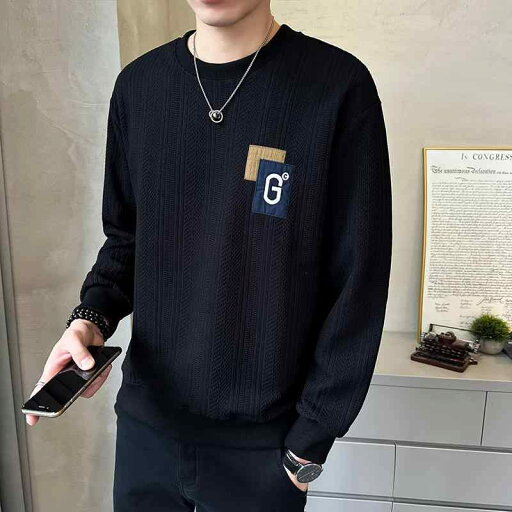 メンズ ファッション 服 男性用 オシャレ シンプル 大人 かっこいい 大きいサイズ ストリート 紳士服 ニット スウェットシャツ ラウンドネック シャツ 長袖 T シャツ 薄手 服 メンズ ファッション 服 男性用 オシャレ シンプル 大人 かっこいい 大きいサイズ ストリート 紳士服 ニット スウェットシャツ ラウンドネック シャツ 長袖 T シャツ 薄手 服