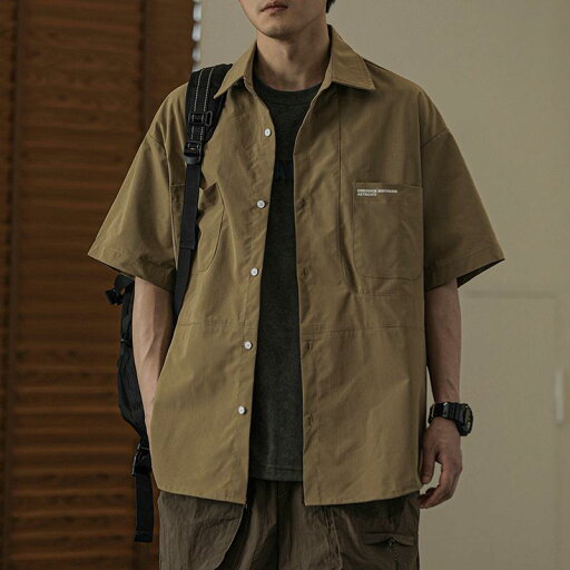 メンズ ファッション 服 男性用 オシャレ シンプル 大人 かっこいい 大きいサイズ ストリート 紳士服 ワークウェア 半袖 シャツ 夏 レター プリント シャツ アメカジ ゆったり 薄手 ジャケット メンズ ファッション 服 男性用 オシャレ シンプル 大人 かっこいい 大きいサイズ ストリート 紳士服 ワークウェア 半袖 シャツ 夏 レター プリント シャツ アメカジ ゆったり 薄手 ジャケット