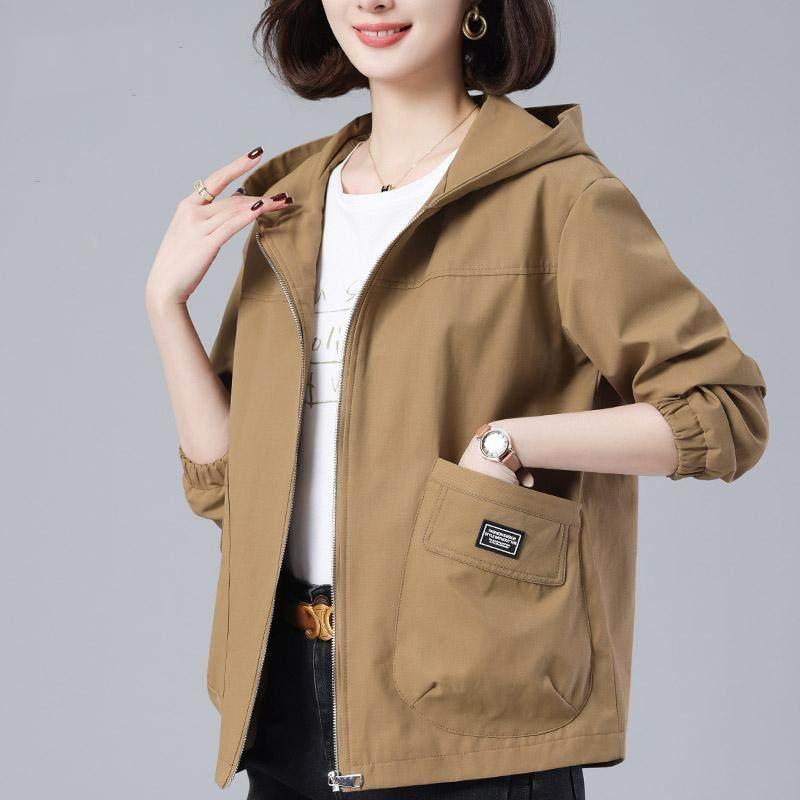 Other Jackets Jumpers - レディース ゆったり フード付き コート カジュアル トレンチコート アウター