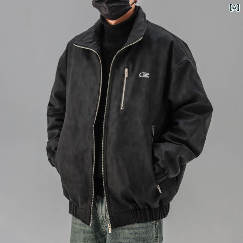 メンズ ファッション 服 男性用 オシャレ シンプル 大人 かっこいい 大きいサイズ ストリート 紳士服 スタンドカラー ダウンジャケット カジュアル トップス 90 ホワイトダックダウン ジャケット