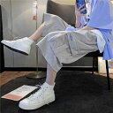 メンズ ファッション 服 男性用 オシャレ シンプル 大人 かっこいい 大きいサイズ ストリート 紳士服 カジュアル 七分丈 ショート パンツ 夏 アウター 韓国 スタイル 快 ポケット