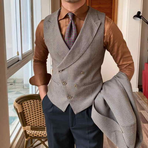 メンズ ファッション 服 男性用 オシャレ シンプル 大人 かっこいい 大きいサイズ ストリート 紳士服 レトロ スーツ カラー ベスト 千鳥格子 シングルブレスト ビジネス カジュアル クリップ ベスト ジャケット メンズ ファッション 服 男性用 オシャレ シンプル 大人 かっこいい 大きいサイズ ストリート 紳士服 レトロ スーツ カラー ベスト 千鳥格子 シングルブレスト ビジネス カジュアル クリップ ベスト ジャケット