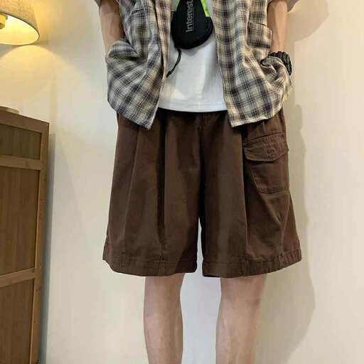 メンズ ファッション 服 男性用 オシャレ シンプル 大人 かっこいい 大きいサイズ ストリート 紳士服 ブラウン レトロ カーゴ ズボン 夏 ゆったり カジュアル 快 五分丈 パンツ ストレート ミッド パンツ メンズ ファッション 服 男性用 オシャレ シンプル 大人 かっこいい 大きいサイズ ストリート 紳士服 ブラウン レトロ カーゴ ズボン 夏 ゆったり カジュアル 快 五分丈 パンツ ストレート ミッド パンツ