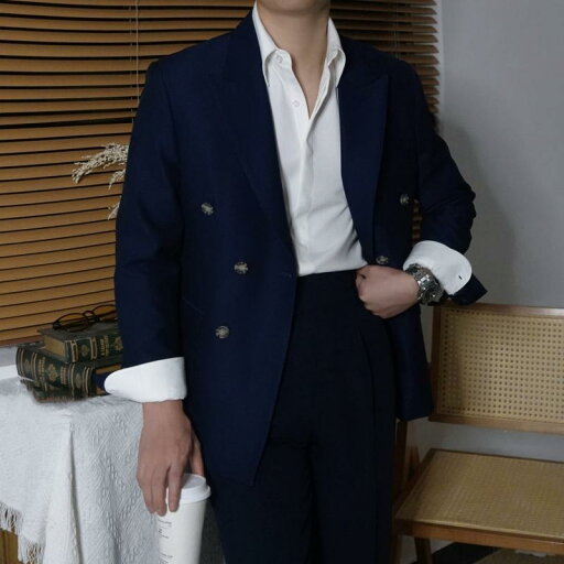 メンズ ファッション 服 男性用 オシャレ シンプル 大人 かっこいい 大きいサイズ ストリート 紳士服 ダブルブレスト サファイア ブルー スリム スーツ シングル スーツ カジュアル スーツ メンズ ファッション 服 男性用 オシャレ シンプル 大人 かっこいい 大きいサイズ ストリート 紳士服 ダブルブレスト サファイア ブルー スリム スーツ シングル スーツ カジュアル スーツ