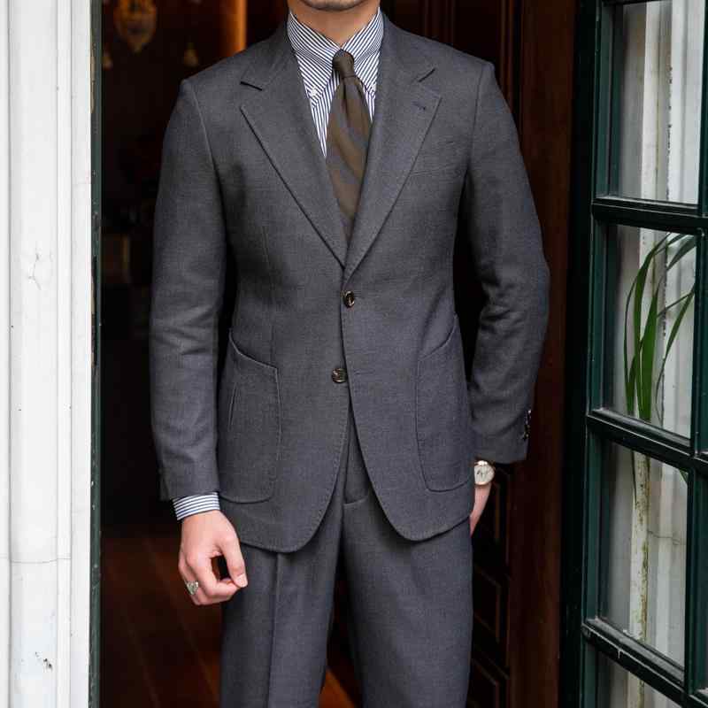 メンズ ファッション 服 男性用 オシャレ シンプル 大人 かっこいい 大きいサイズ ストリート 紳士服 通勤 ダーク グレー スーツ ツーピース スリム スーツ