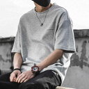 メンズ ファッション 服 男性用 オシャレ シンプル 大人 かっこいい 大きいサイズ ストリート 紳士服 300 グラム ヘビーウェイト 半袖 T シャツ 半袖...