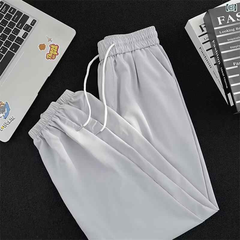 メンズ ファッション 服 男性用 オシャレ シンプル 大人 かっこいい 大きいサイズ ストリート 紳士服 パンツ 夏 薄手 冷感 パンツ 夏 カジュアル パンツ 薄手 ズボン ストレート 速乾 パンツ