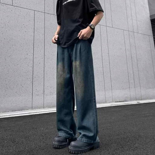 メンズ ファッション 服 男性用 オシャレ シンプル 大人 かっこいい 大きいサイズ ストリート 紳士服 夏 アメリカン レトロ ジーンズ アメリカン ファッション イエロー ストレート パンツ ウォッシュ 加工 ワイド レッグ パンツ メンズ ファッション 服 男性用 オシャレ シンプル 大人 かっこいい 大きいサイズ ストリート 紳士服 夏 アメリカン レトロ ジーンズ アメリカン ファッション イエロー ストレート パンツ ウォッシュ 加工 ワイド レッグ パンツ
