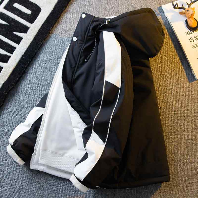 メンズ ファッション 服 男性用 オシャレ シンプル 大人 かっこいい ストリート 紳士服 アメリカン リバーシブル コットン パッド ジャ..