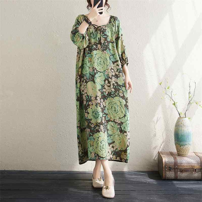 レディース ファッション 服 オシャレ カワイイ 女性用 シンプル 大人カワイイ 大きいサイズ 婦人服 夏 ゆったり カジュアル レトロ 半袖 ドレス