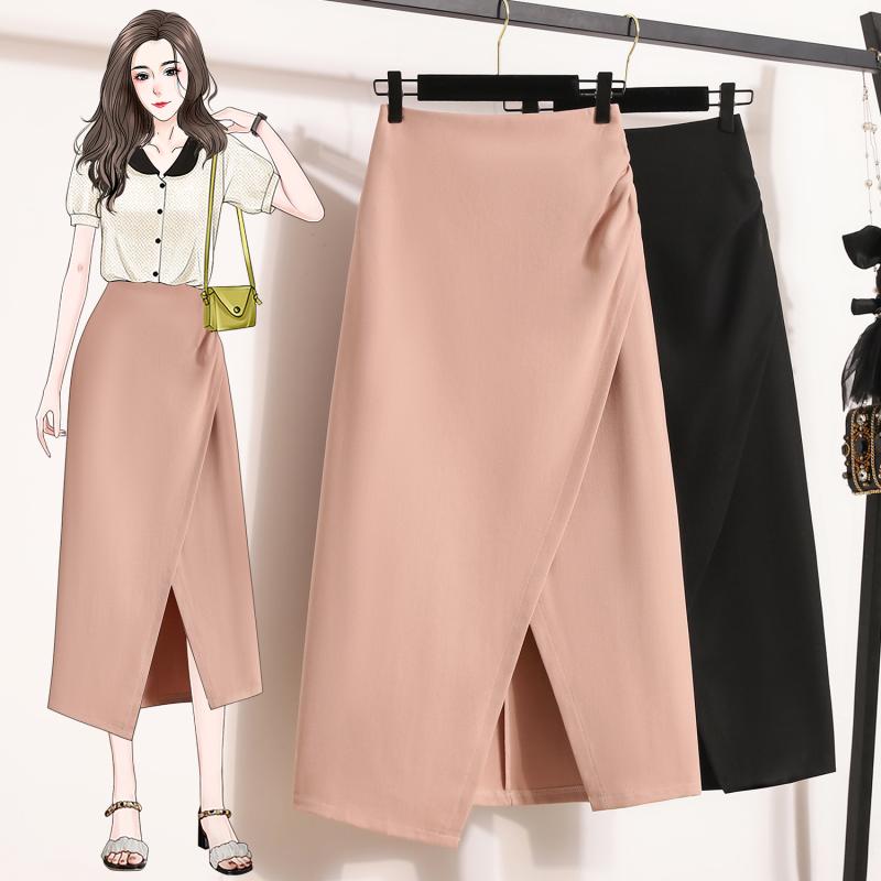 レディース ファッション 服 オシャレ カワイイ 女性用 シンプル 大人カワイイ サイズ 婦人服 ラベル 夏 ハイスト ヒップ カバー スカート