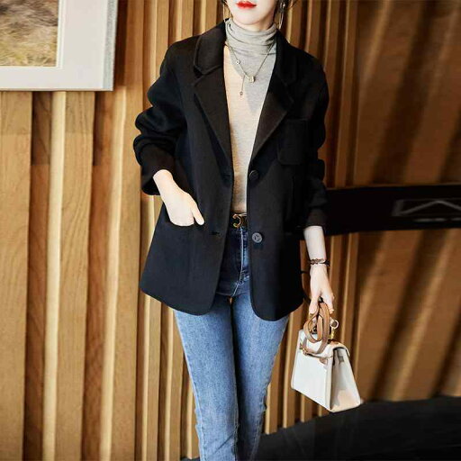 レディース ファッション 服 オシャレ カワイイ 女性用 シンプル 大人カワイイ サイズ 婦人服 コート 韓国スタイル チェック柄 スーツ ウール コート レディース ファッション 服 オシャレ カワイイ 女性用 シンプル 大人カワイイ サイズ 婦人服 コート 韓国スタイル チェック柄 スーツ ウール コート