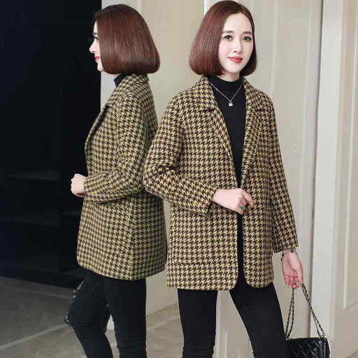 レディース ファッション 服 オシャレ カワイイ 女性用 シンプル 大人カワイイ サイズ 婦人服 ウール コート 千鳥格子 スーツ ジャケット レトロ ショート レディース ファッション 服 オシャレ カワイイ 女性用 シンプル 大人カワイイ サイズ 婦人服 ウール コート 千鳥格子 スーツ ジャケット レトロ ショート