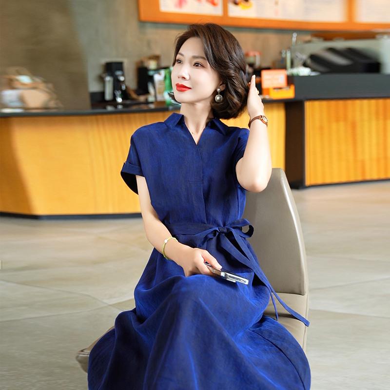 レディース ファッション 服 オシャレ カワイイ 女性用 シンプル 大人カワイイ 夏 ドレス フェミニン レトロ スカート ハイエンド