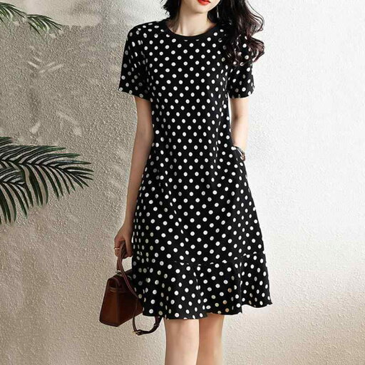 レディース ファッション 服 オシャレ カワイイ 女性用 シンプル 大人カワイイ サイズ 婦人服 ワンピース 水玉 ドレス ハイエンド 夏 フレンチ レトロ シフォン フリル aライン スカート レディース ファッション 服 オシャレ カワイイ 女性用 シンプル 大人カワイイ サイズ 婦人服 ワンピース 水玉 ドレス ハイエンド 夏 フレンチ レトロ シフォン フリル aライン スカート