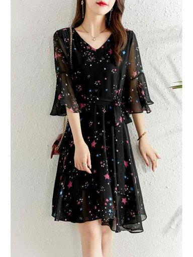 レディース ファッション 服 オシャレ カワイイ 女性用 シンプル 大人カワイイ サイズ 婦人服 ワンピース 花柄 シフォン ドレス 夏 スリム aライン フェアリー スカート レディース ファッション 服 オシャレ カワイイ 女性用 シンプル 大人カワイイ サイズ 婦人服 ワンピース 花柄 シフォン ドレス 夏 スリム aライン フェアリー スカート