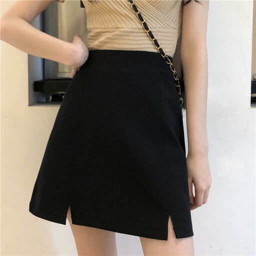 ファッション 服 オシャレ カワイイ シンプル 大カワイイ サイズ ダブル スリット スカート パンツ ハイ aライン 黒 ファッション 夏 ファッション 服 オシャレ カワイイ シンプル 大カワイイ サイズ ダブル スリット スカート パンツ ハイ aライン 黒 ファッション 夏