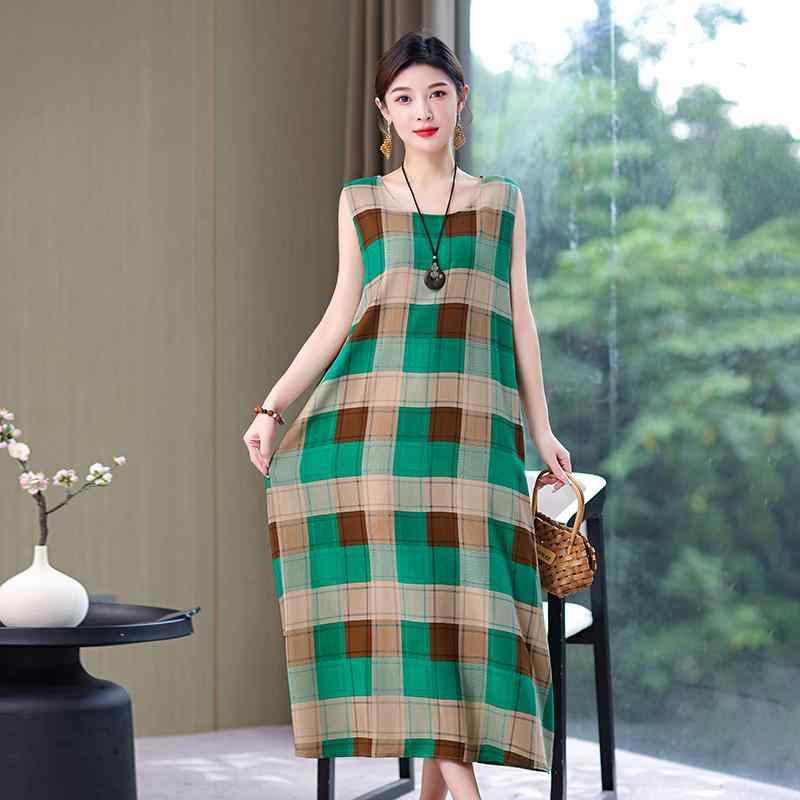 ファッション 服 オシャレ カワイイ シンプル 大カワイイ サイズ ファッション コットンドレス 夏 花 サマー ドレス 綿 ロング スカート