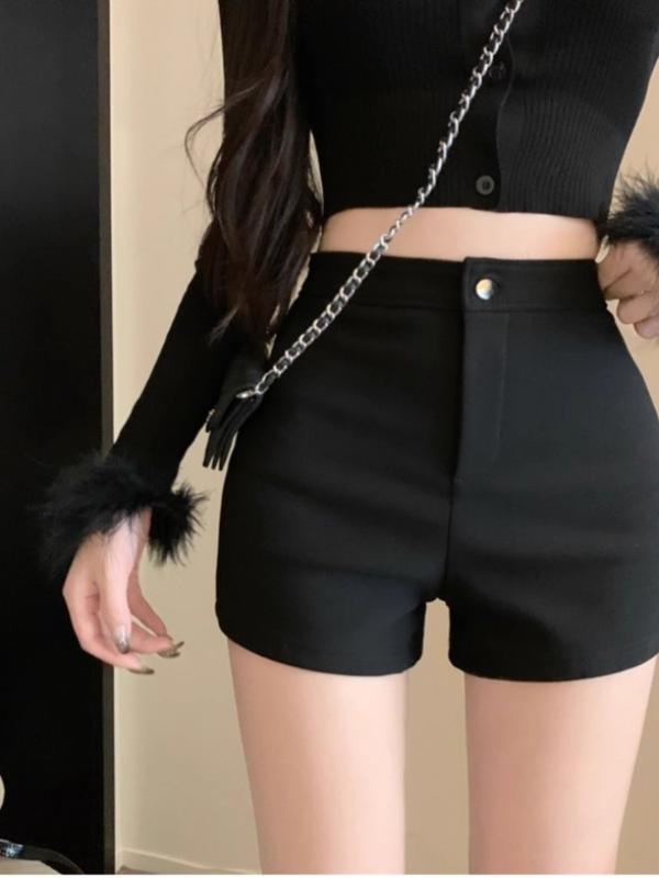 ファッション 服 オシャレ カワイイ シンプル 大カワイイ サイズ カジュアル パンツ 伸縮性 ストレッチ ストレッチ ストレッチ タイト 黒 ベルベット 暖かい ボトム