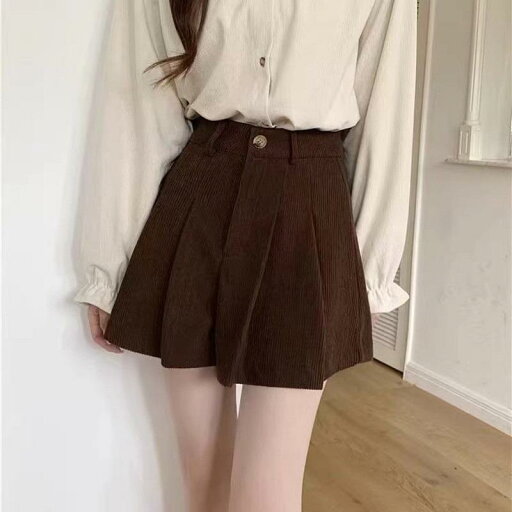 ファッション 服 オシャレ カワイイ シンプル 大カワイイ サイズ コーデュロイ パンツ アウター ワイド レッグ カジュアル キュロット ファッション 服 オシャレ カワイイ シンプル 大カワイイ サイズ コーデュロイ パンツ アウター ワイド レッグ カジュアル キュロット