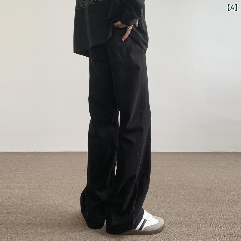 ジーンズ メンズ オフホワイト ストレート カ...の紹介画像2