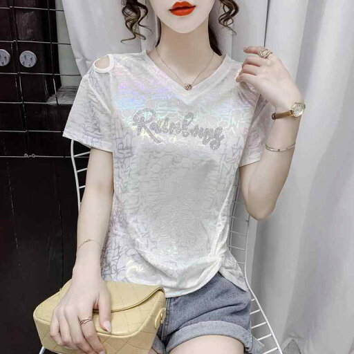 ファッション 服 オシャレ カワイイ シンプル 大カワイイ サイズ 婦服 夏 冷感 T シャツ 袖 トップスス 韓国 スタイル ファッション 服 オシャレ カワイイ シンプル 大カワイイ サイズ 婦服 夏 冷感 T シャツ 袖 トップスス 韓国 スタイル