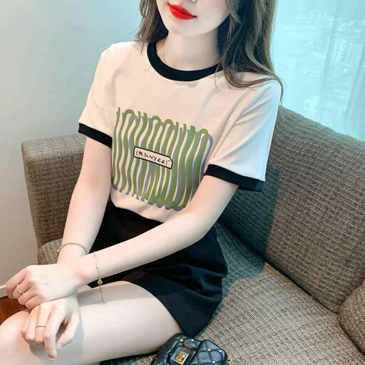 ファッション 服 オシャレ カワイイ シンプル 大カワイイ サイズ 婦服 半袖 T シャツ 夏 綿 ゆったり スリム 西洋 トップスス ファッション 服 オシャレ カワイイ シンプル 大カワイイ サイズ 婦服 半袖 T シャツ 夏 綿 ゆったり スリム 西洋 トップスス