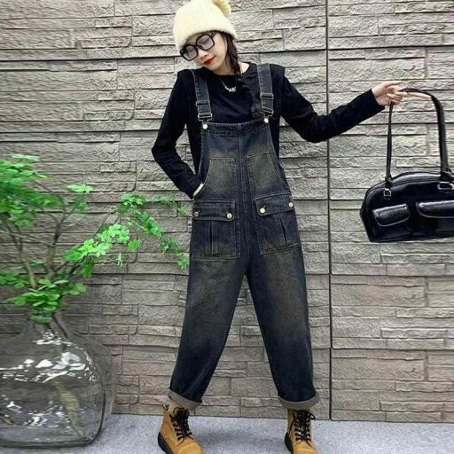 ファッション 服 オシャレ カワイイ シンプル 大カワイイ サイズ 婦服 ポケット デニム オーバー オール 夏 ストレート スリム パンツ ファッション 服 オシャレ カワイイ シンプル 大カワイイ サイズ 婦服 ポケット デニム オーバー オール 夏 ストレート スリム パンツ