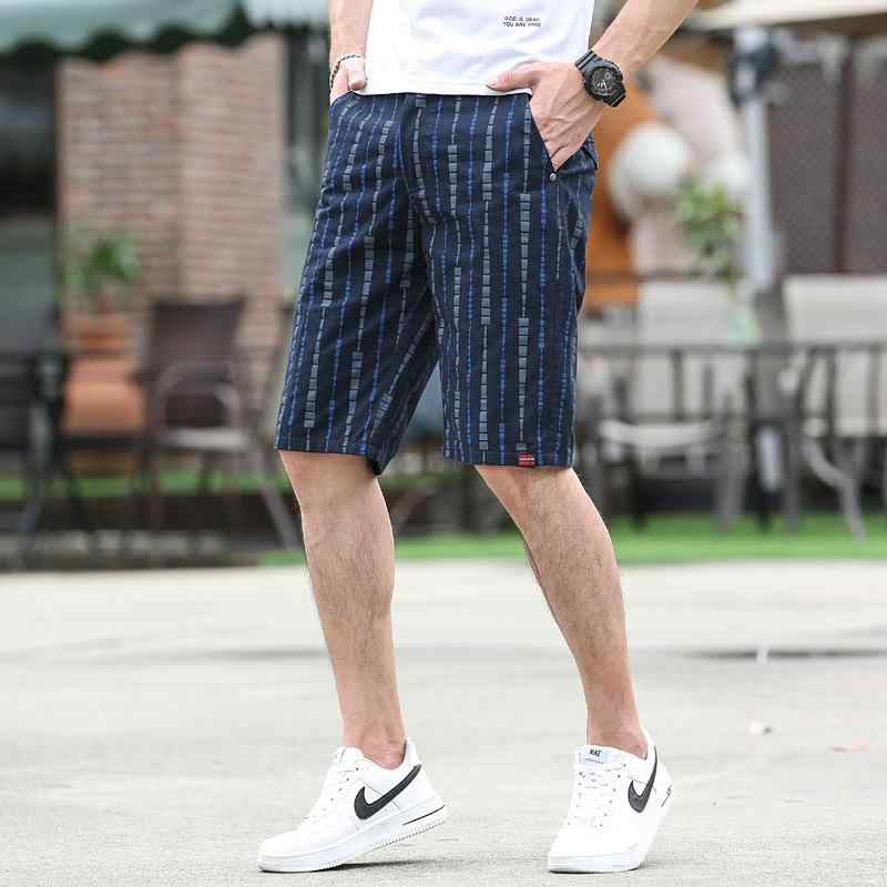 下裝 - メンズ 男性用 ショートパン 夏 パンツ 花柄 男性用 ワイド フィット 軽量 快適 通気性 速乾 素材 綿混紡 丈 ゴムウエスト ポケット 普段使い アウトドア キャンプ フィッシング ストレッチ カジュアル コーデ