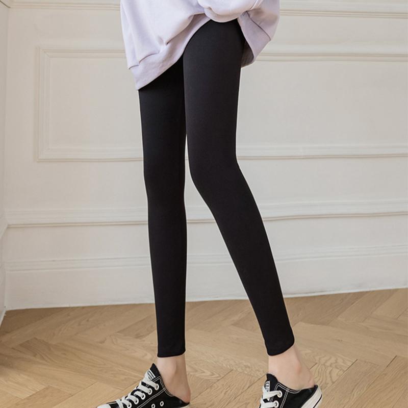 ファッション 服 オシャレ カワイイ シンプル 大カワイイ サイズ 婦服 薄手 ズボン ソフトストレッチ 九分丈丈 パンツ