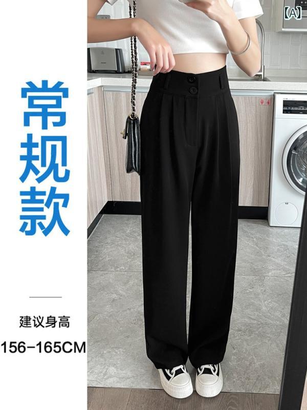 ファッション 服 オシャレ カワイイ シンプル 大カワイイ サイズ 婦服 ドレープ ワイド パンツ スリム ウエストレート 白 スーツ