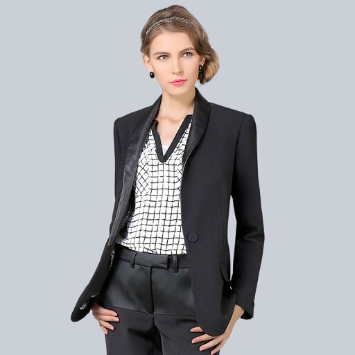 ファッション 服 オシャレ カワイイ シンプル 大カワイイ サイズ 婦服 スーツ 黒 PU ジャケット ハイエンド リート トップスス ファッション 服 オシャレ カワイイ シンプル 大カワイイ サイズ 婦服 スーツ 黒 PU ジャケット ハイエンド リート トップスス