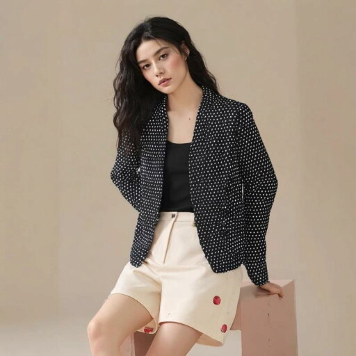 ファッション 服 オシャレ カワイイ シンプル 大カワイイ サイズ 婦服 スーツノー カラー ショルダーパッド ジャケット カジュアル スーツ ハイエンド ファッション 服 オシャレ カワイイ シンプル 大カワイイ サイズ 婦服 スーツノー カラー ショルダーパッド ジャケット カジュアル スーツ ハイエンド