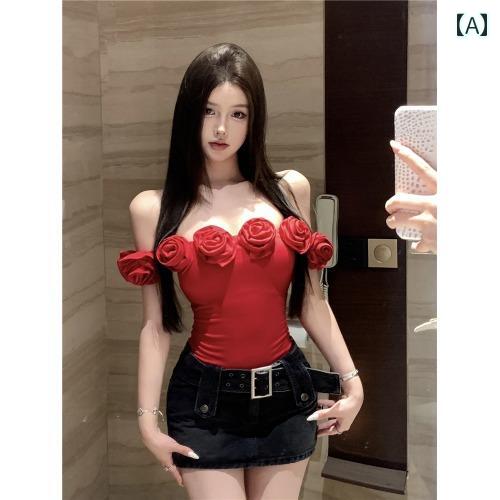 レディース　ママ　お母さん 新 レッド セーター レディース ハイエンド アウター ショート 干支 トップ