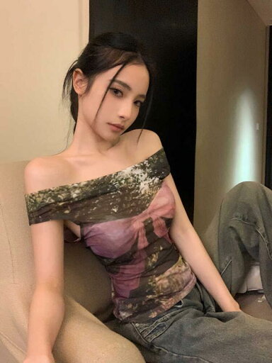 ファッション 服 オシャレ カワイイ シンプル 大カワイイ サイズ 婦服 油絵 スリム キャミソール ヒップ カバー ドレス 半袖 T シャツ ファッション 服 オシャレ カワイイ シンプル 大カワイイ サイズ 婦服 油絵 スリム キャミソール ヒップ カバー ドレス 半袖 T シャツ