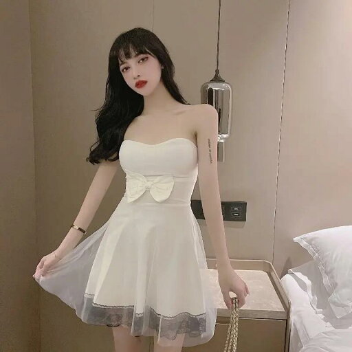 ファッション 服 オシャレ カワイイ シンプル 大カワイイ サイズ 婦服 ナイトクラブ チューブ トップス ドレス 夏 バック スカート ファッション 服 オシャレ カワイイ シンプル 大カワイイ サイズ 婦服 ナイトクラブ チューブ トップス ドレス 夏 バック スカート