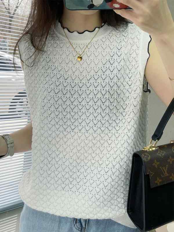 ファッション 服 オシャレ カワイイ シンプル 大カワイイ サイズ 婦服 綿 ラウンドネック ニット ソリ..