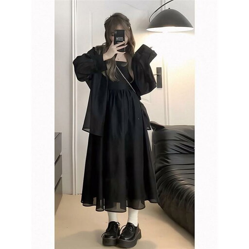 ファッション 服 オシャレ カワイイ シンプル 大カワイイ サイズ 婦服 ツーピース 夏 スーツ 長袖 ロング スカート 日焼け防止 シャツ ファッション 服 オシャレ カワイイ シンプル 大カワイイ サイズ 婦服 ツーピース 夏 スーツ 長袖 ロング スカート 日焼け防止 シャツ