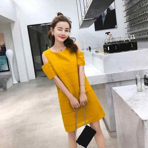 ファッション 服 オシャレ カワイイ シンプル 大カワイイ サイズ 婦服 ワンピース 韓国スタイル ドール ドレス 夏 半袖 オフショルダー ラウンドネック スリム 綿 リネン A タイプ ファッション 服 オシャレ カワイイ シンプル 大カワイイ サイズ 婦服 ワンピース 韓国スタイル ドール ドレス 夏 半袖 オフショルダー ラウンドネック スリム 綿 リネン A タイプ