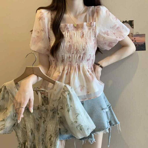 ファッション 服 オシャレ カワイイ シンプル 大カワイイ サイズ 婦服 夏 シフォンシャツ トップス T シャツ ファッション 服 オシャレ カワイイ シンプル 大カワイイ サイズ 婦服 夏 シフォンシャツ トップス T シャツ