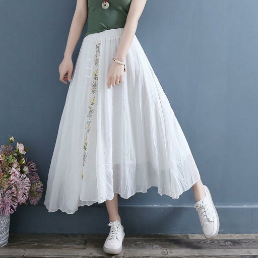 ファッション 服 オシャレ カワイイ シンプル 大カワイイ サイズ 婦服 夏 Aライン スカート ファッション 服 オシャレ カワイイ シンプル 大カワイイ サイズ 婦服 夏 Aライン スカート