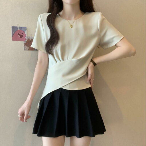 ファッション 服 オシャレ カワイイ シンプル 大カワイイ サイズ 婦服 ハイエンド 夏 半袖 T シャツ トップス ファッション 服 オシャレ カワイイ シンプル 大カワイイ サイズ 婦服 ハイエンド 夏 半袖 T シャツ トップス