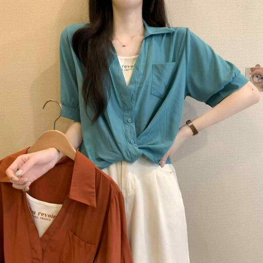ファッション 服 オシャレ カワイイ シンプル 大カワイイ サイズ 婦服 ハイエンド カジュアル フェイクツーピース 半袖 T シャツ トップス ファッション 服 オシャレ カワイイ シンプル 大カワイイ サイズ 婦服 ハイエンド カジュアル フェイクツーピース 半袖 T シャツ トップス
