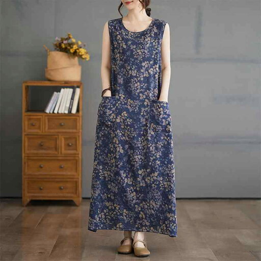 ファッション 服 オシャレ カワイイ シンプル 大カワイイ サイズ 婦服 ワンピース シングル 夏 花柄 スカート ノースリーブドレス ファッション 服 オシャレ カワイイ シンプル 大カワイイ サイズ 婦服 ワンピース シングル 夏 花柄 スカート ノースリーブドレス