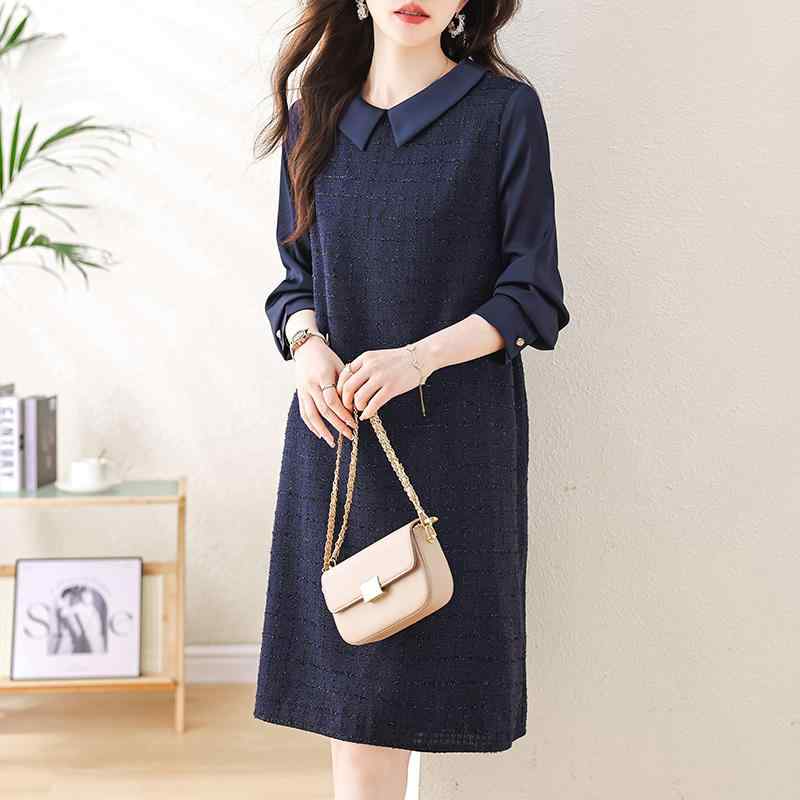 ファッション 服 オシャレ カワイイ シンプル 大カワイイ サイズ 婦服 ワンピース ドレス 春 スカート